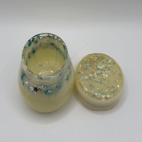 Handmade Glitter Slime Jar