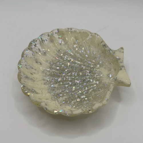 Glitter Shell Trinket Dish