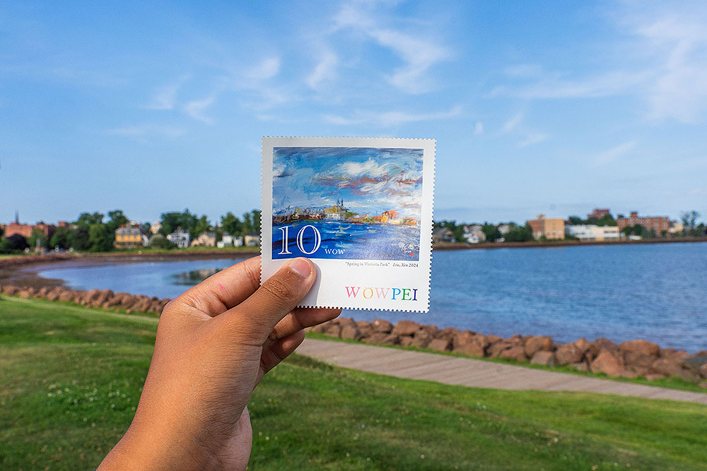 Limited Edition Original! WOWPEI Stamp 21P (White)