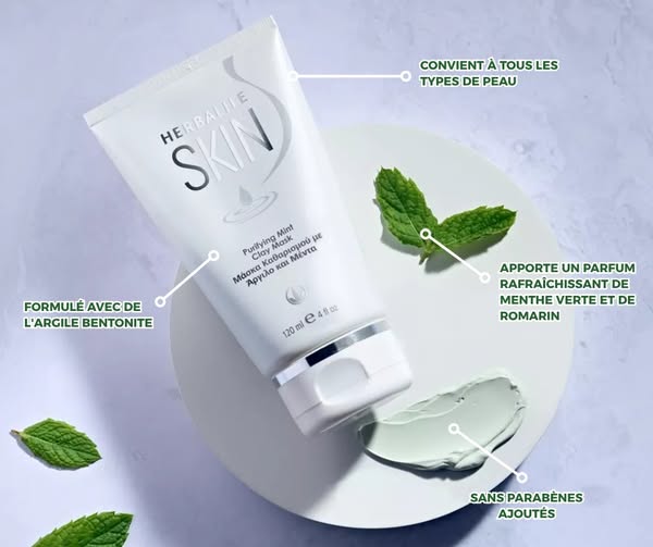 Herbalife SKIN Masque d'Argile Purifiant à la Menthe 120 ml 