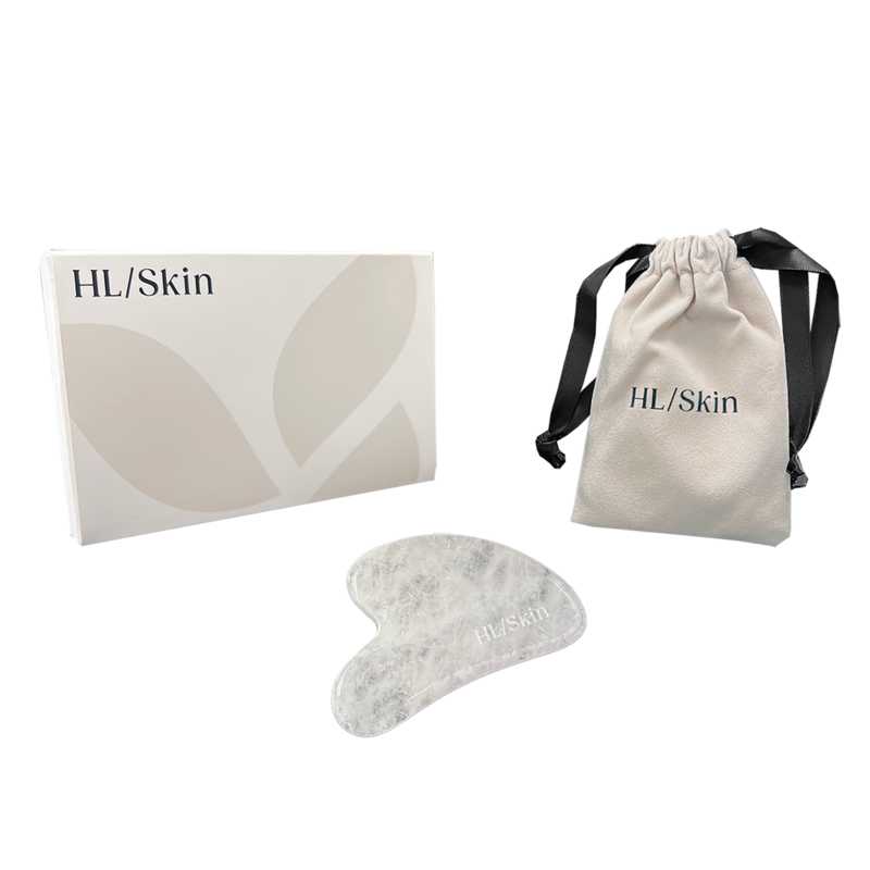 HL/Skin Gua Sha jade blanc 1 kit