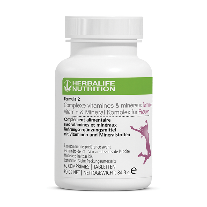 Formula 2 Complexe vitamines & minéraux femme