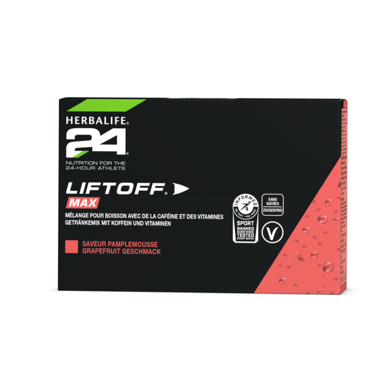 Liftoff Max saveur Pamplemousse 10 portions Herbalife Suisse