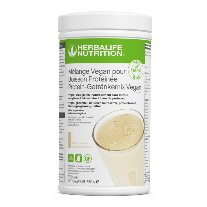 Mélange Vegan pour Boisson Protéinée Vanille