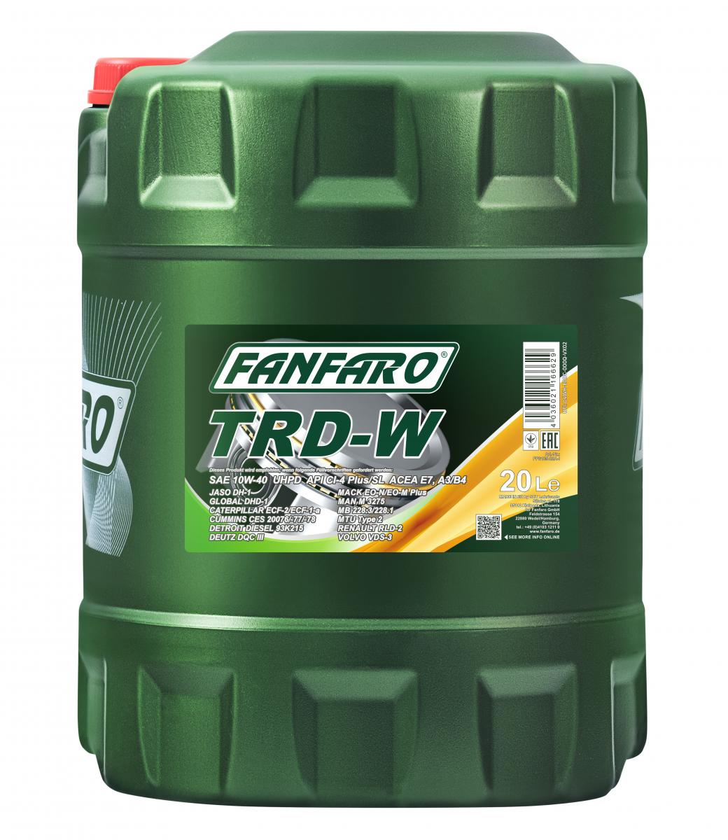 Fanfaro TRD-W UHPD 10W-40