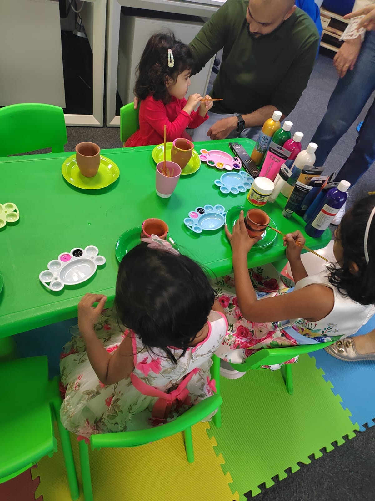 Children's activity table set