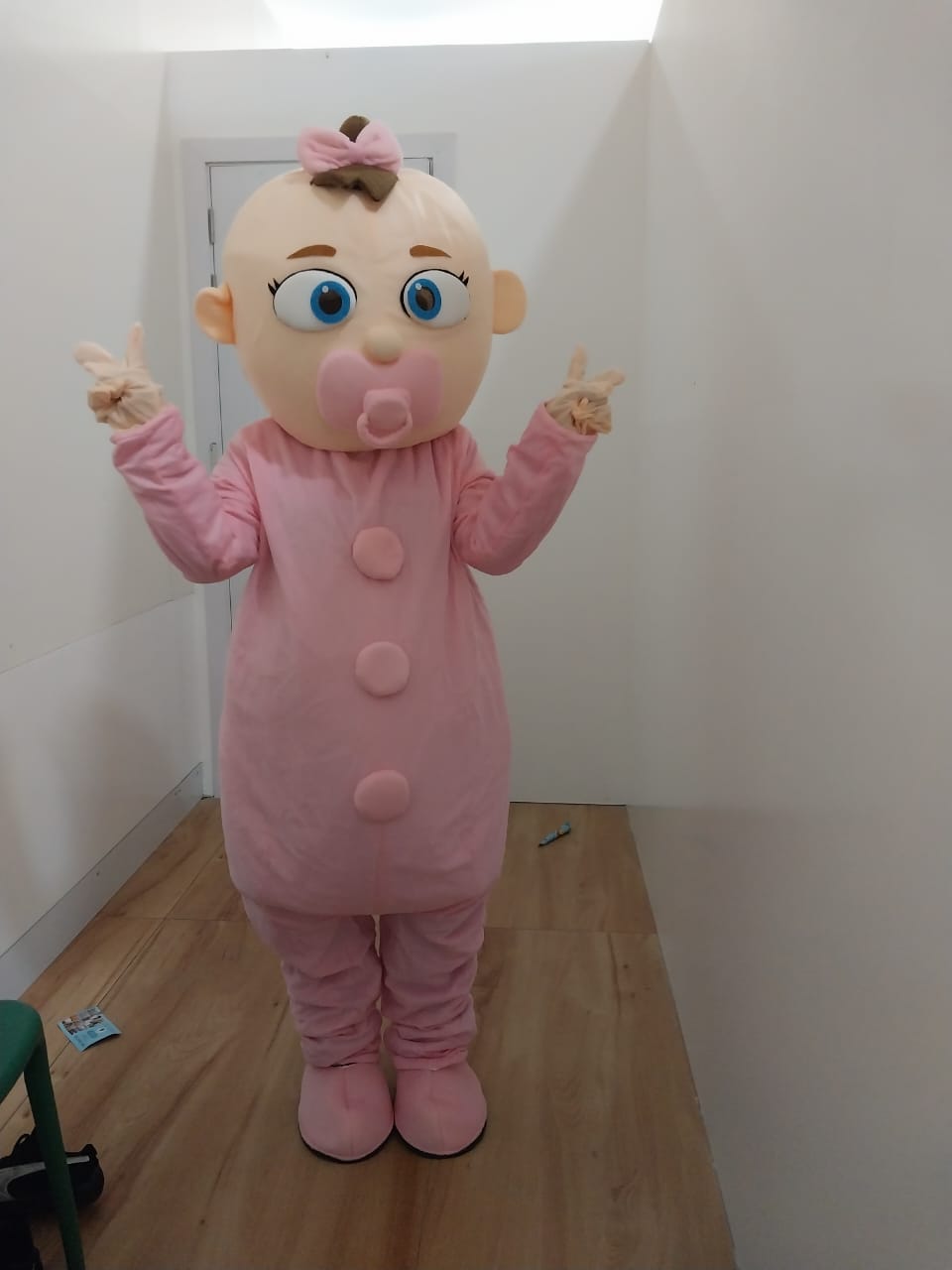 Baby Girl Mascot