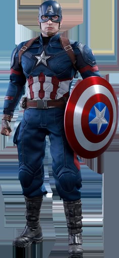 Captain America Mascot