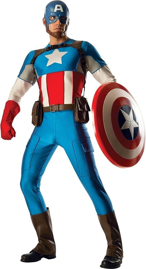 Captain America Mascot