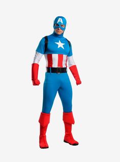 Captain America Mascot