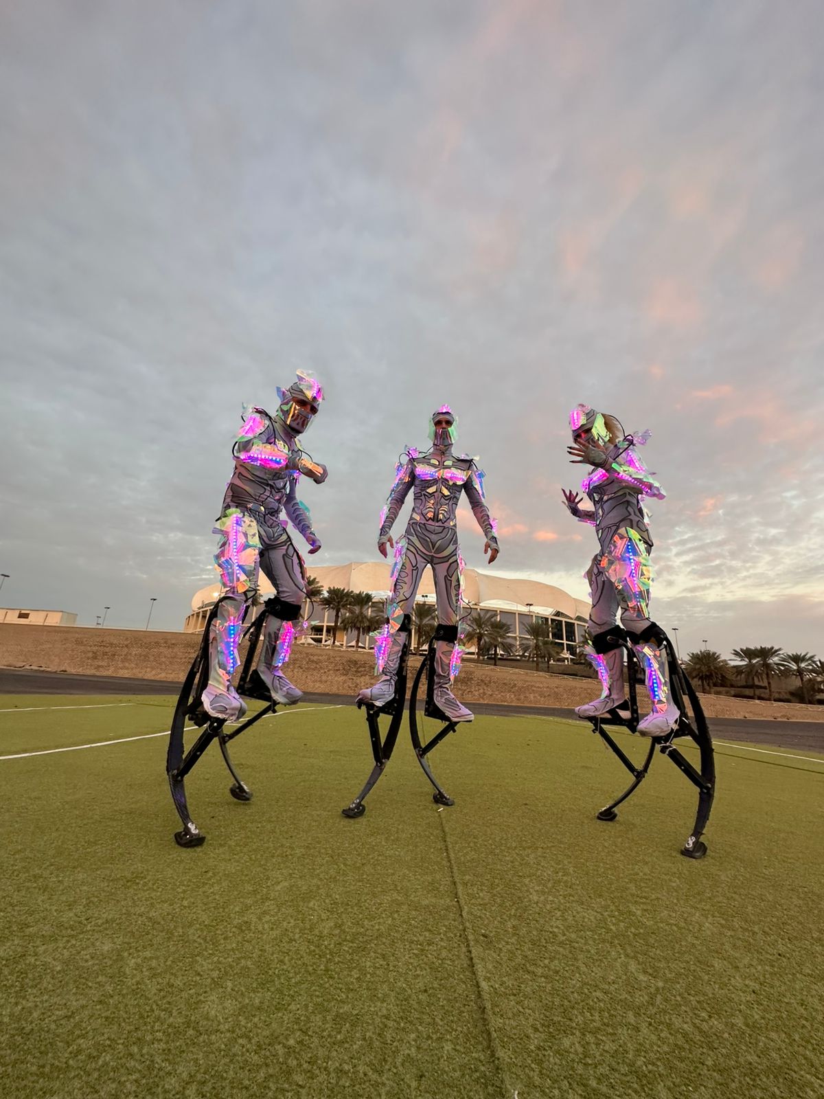 LED Acrobatic show 