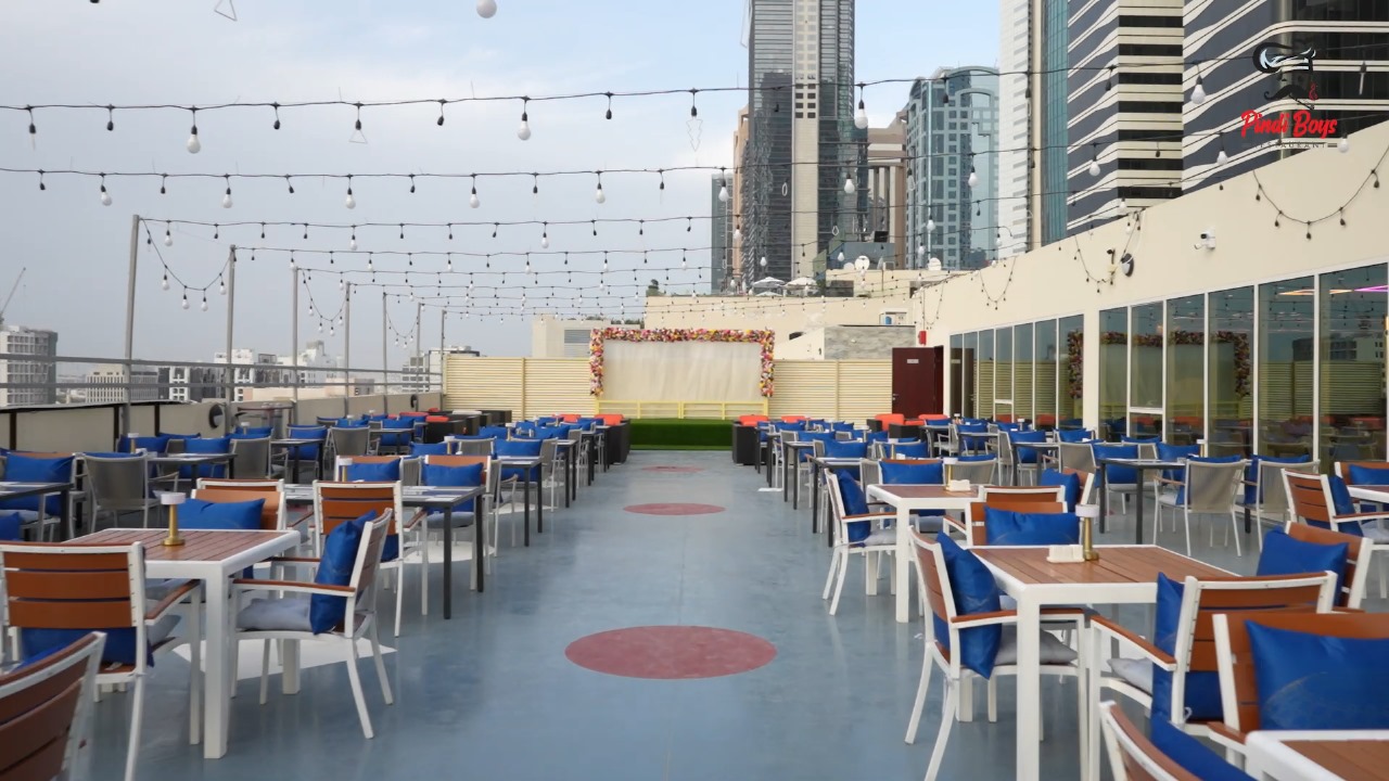 Rooftop Party Area