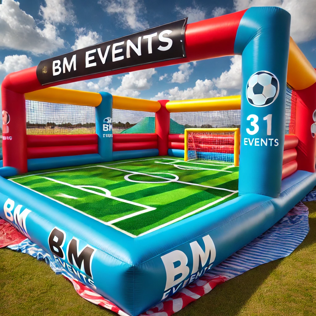 Inflated Floor Football Field