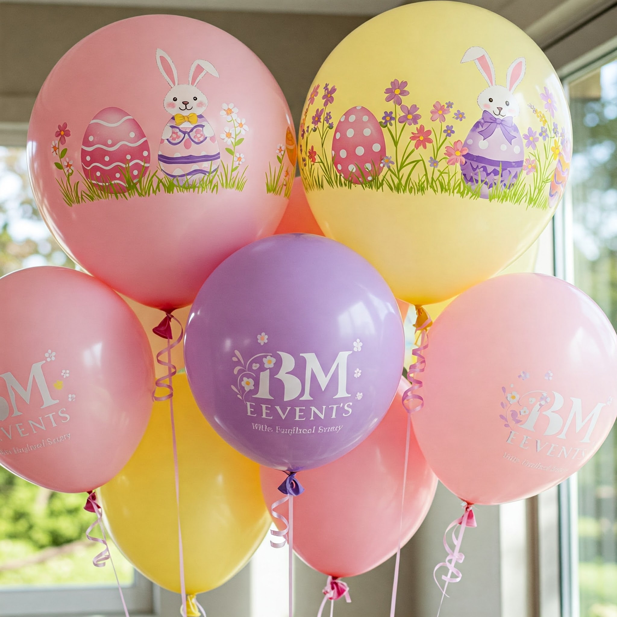 Easter Day Balloon Decoration