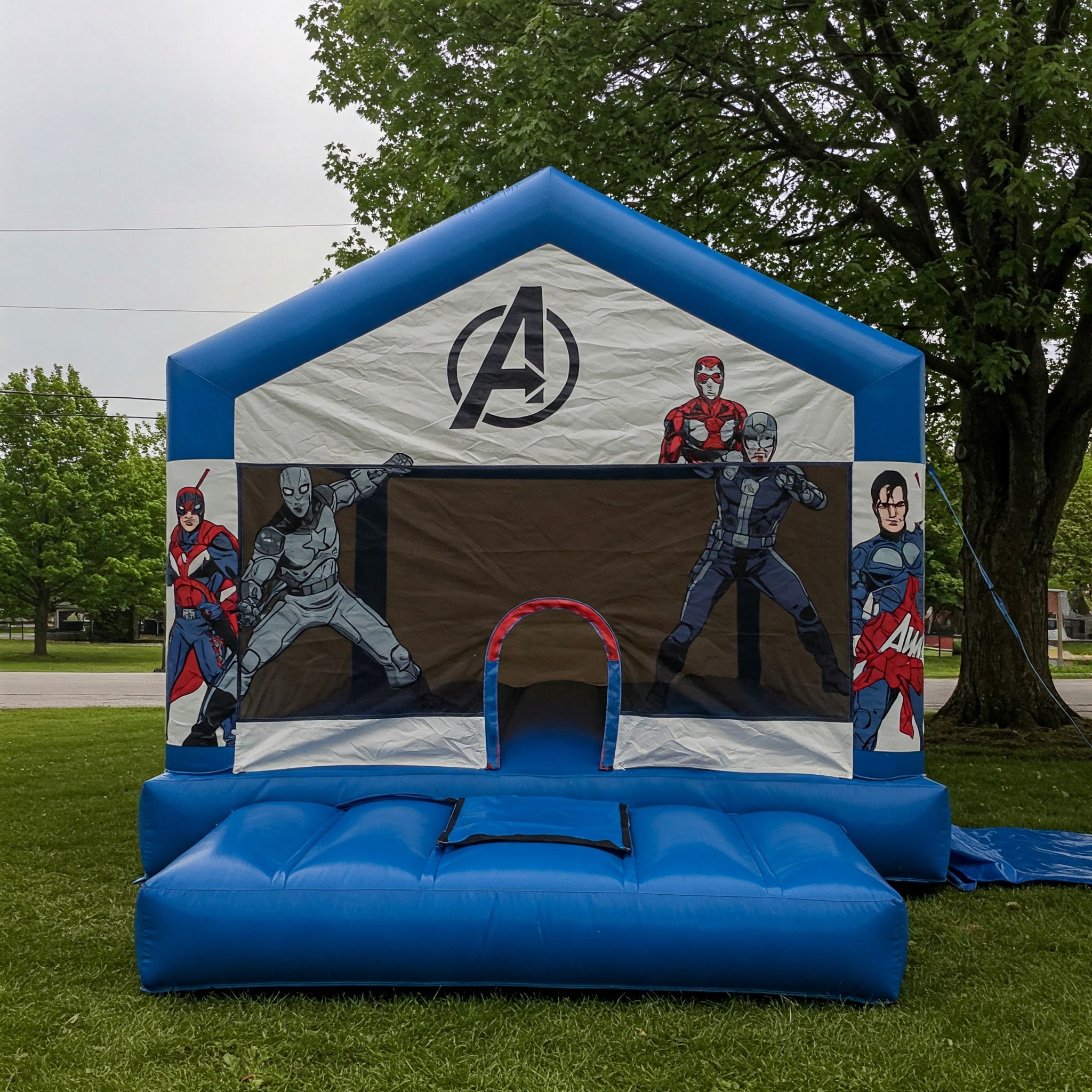 Avengers Army Bouncy Castle