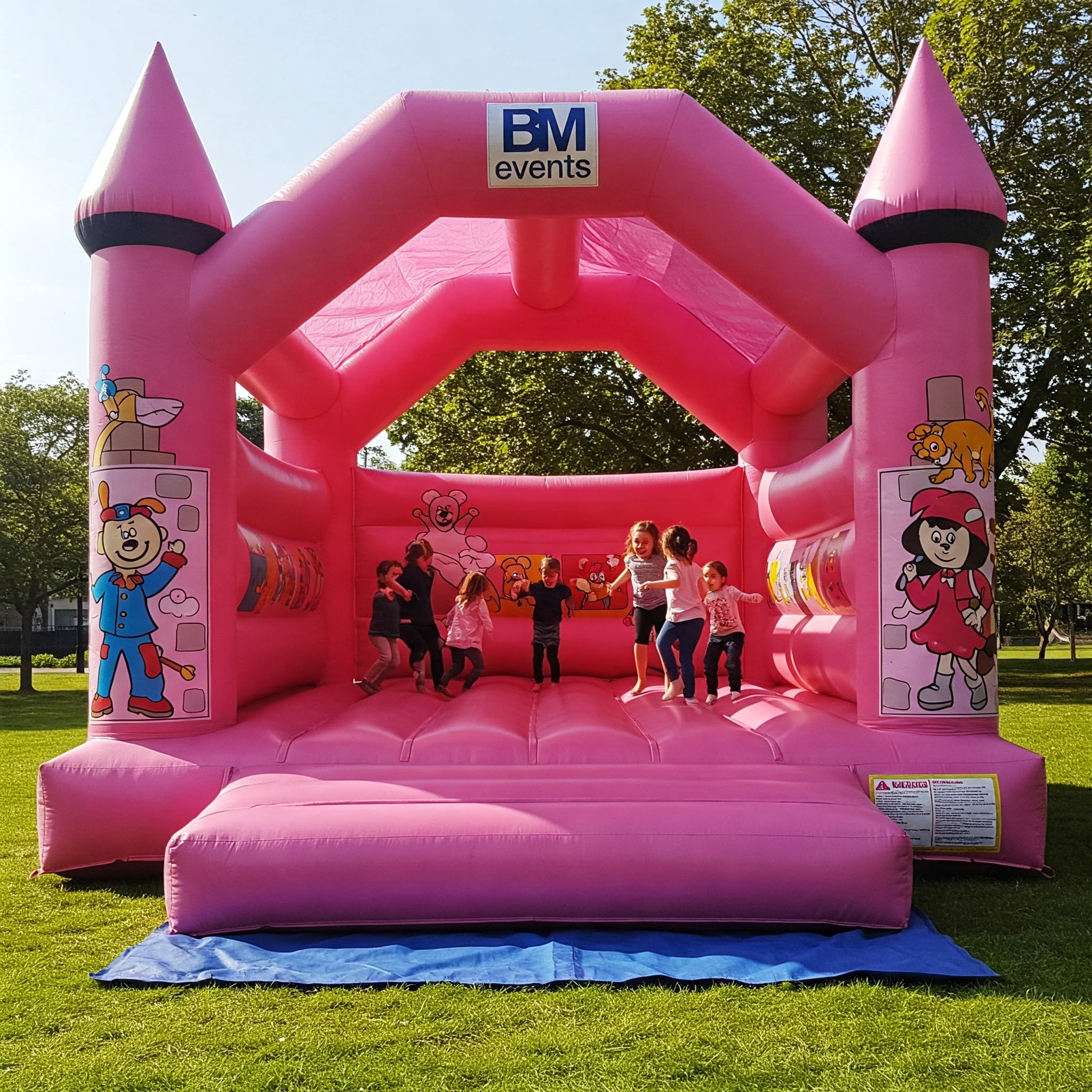 Pink Bouncy Castle