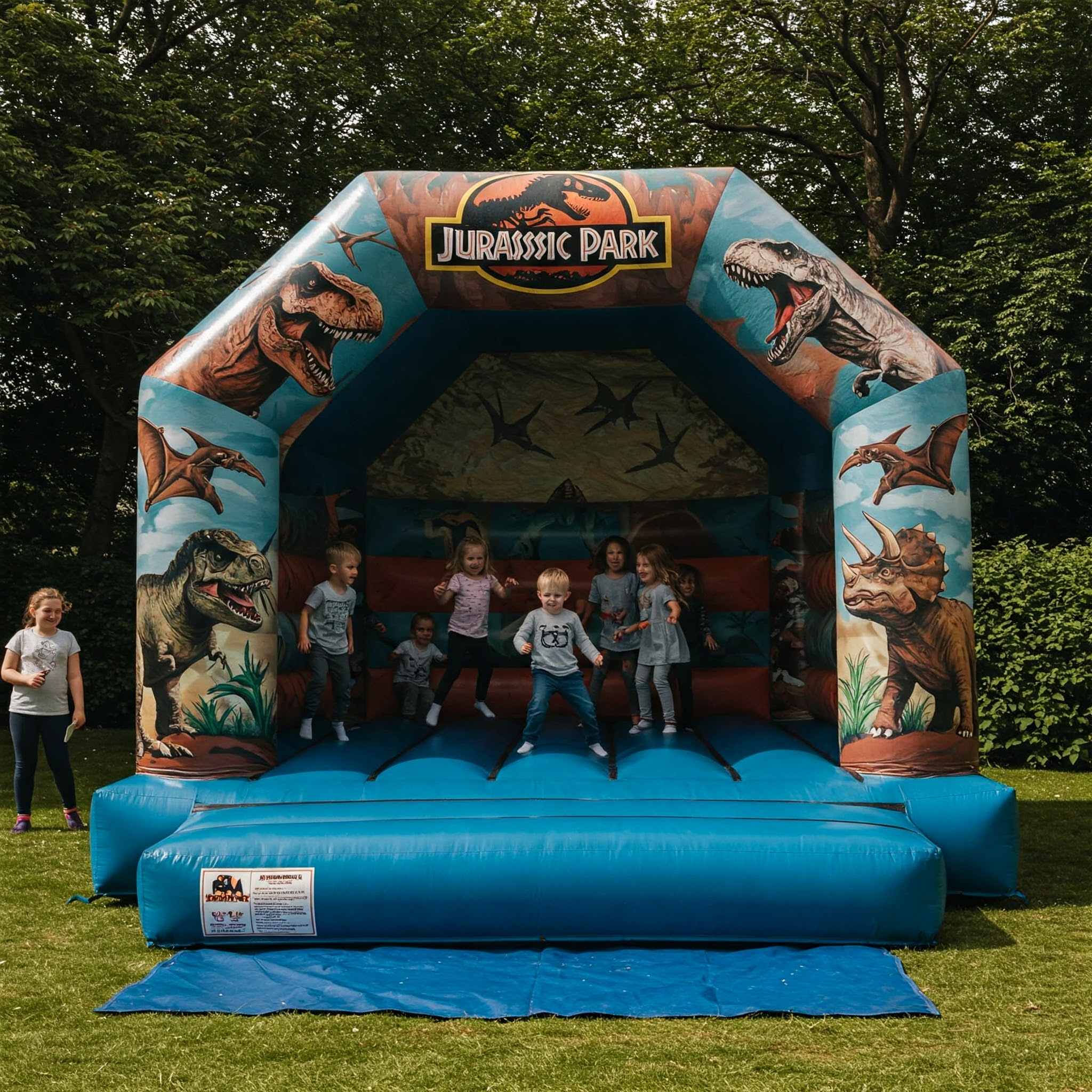 Jurassic Park Bouncy Castle 