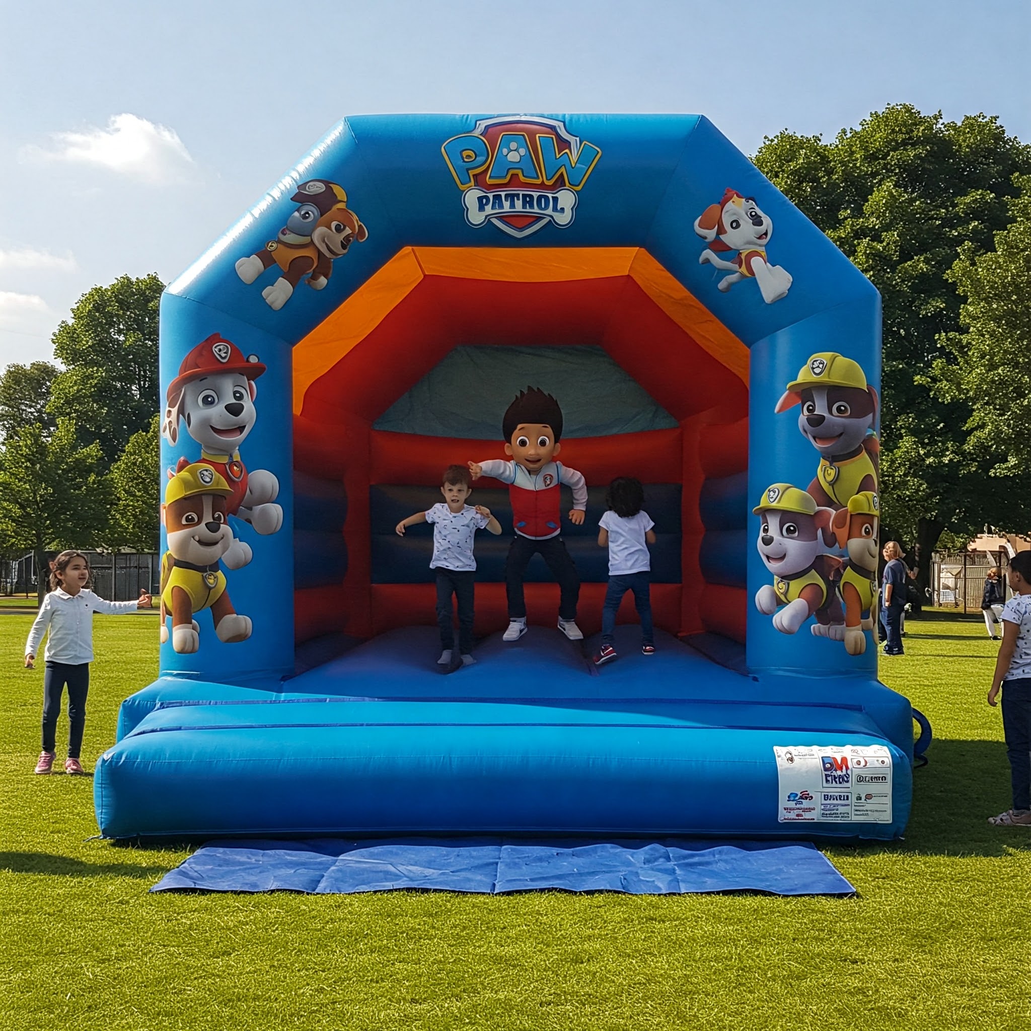 Paw Patrol Bouncy Castle 