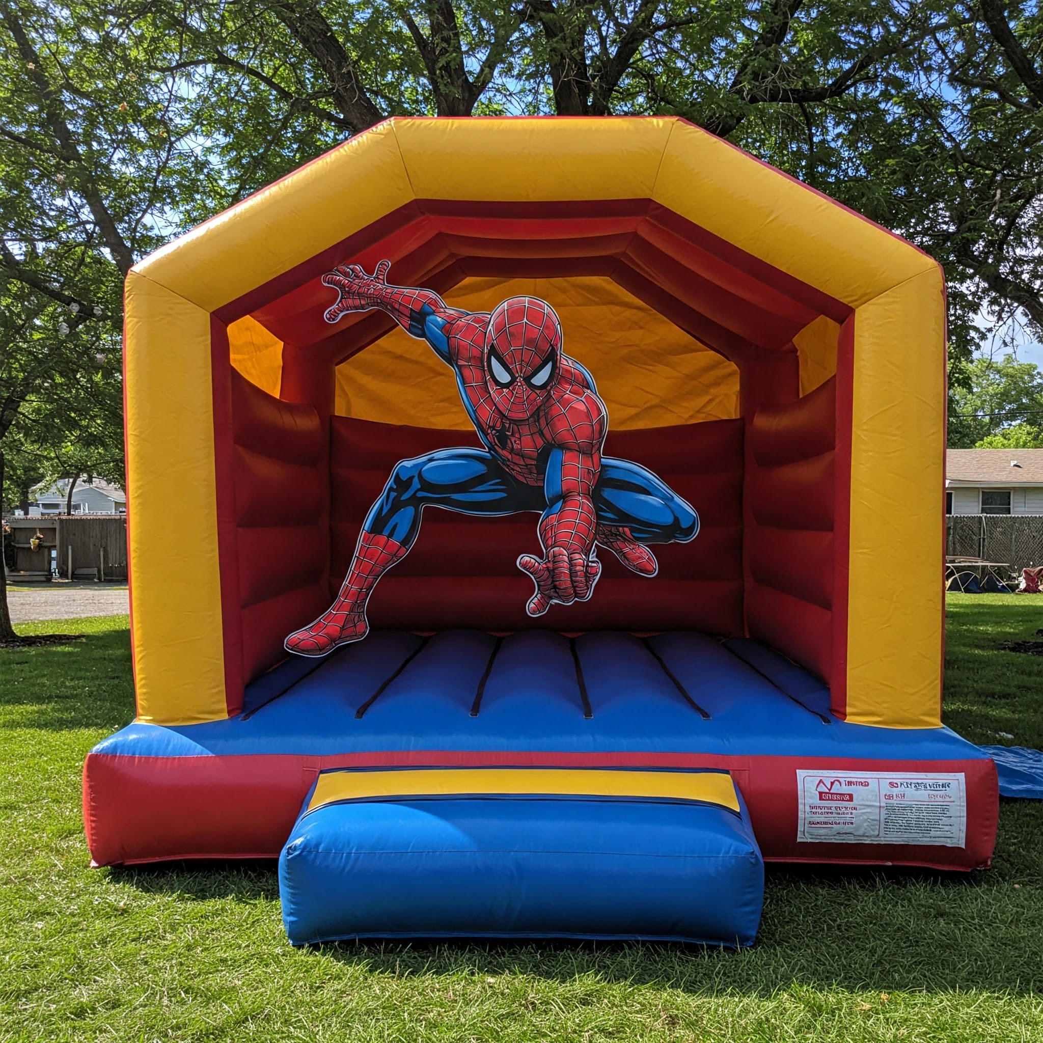 Spiderman Bouncy Castle