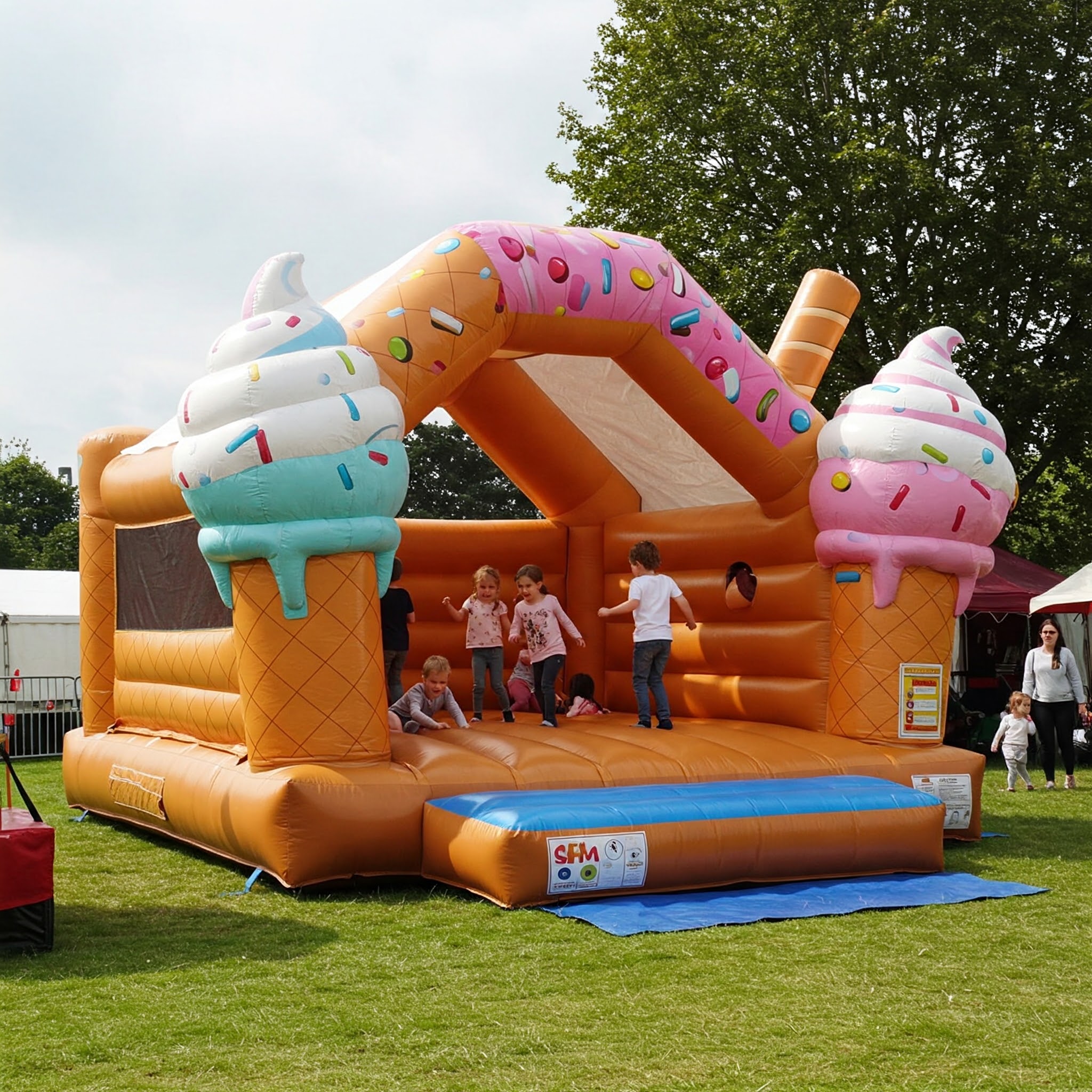 Ice Cream Bouncy Castle