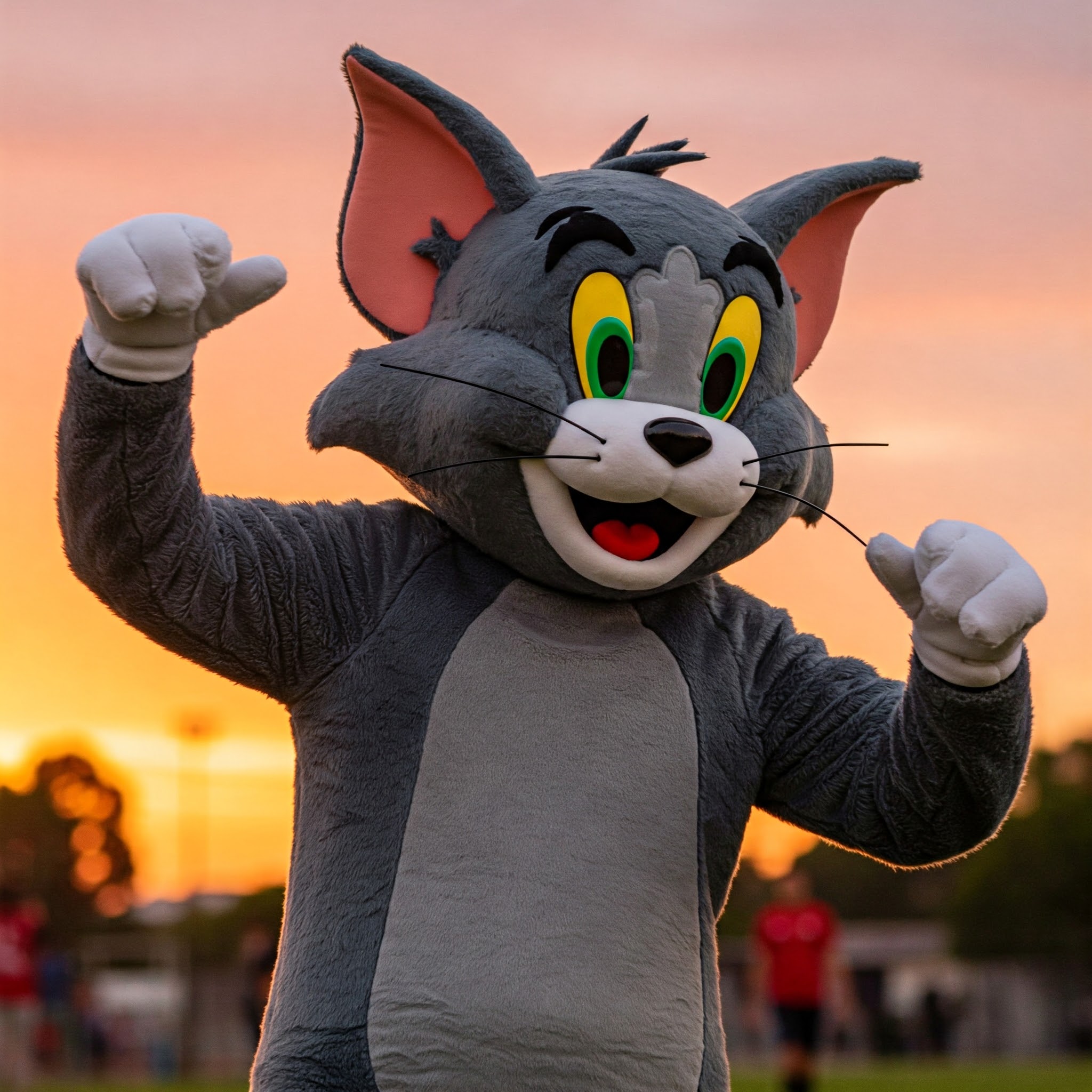 Tom cat Mascot