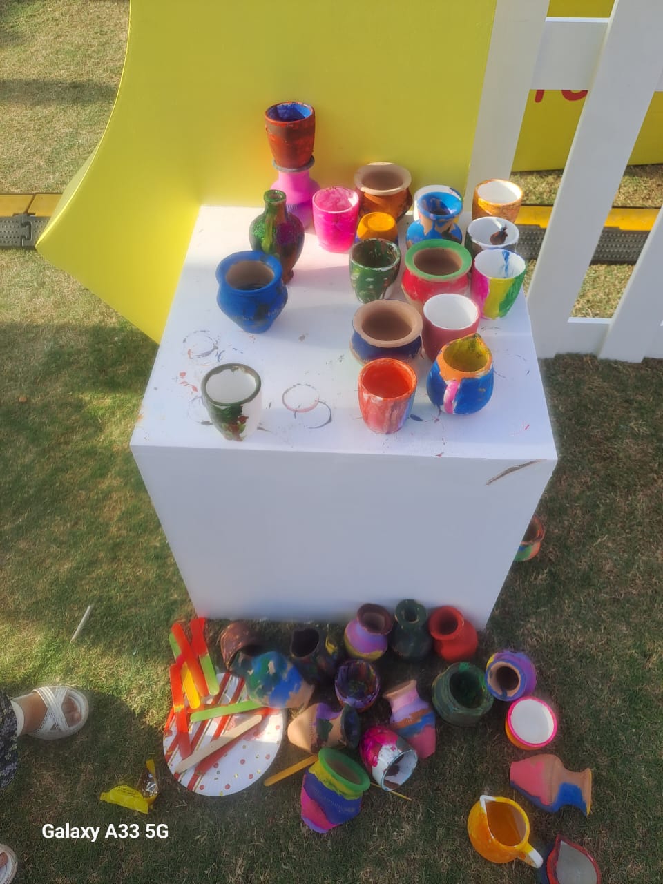 Clay Pot Painting 