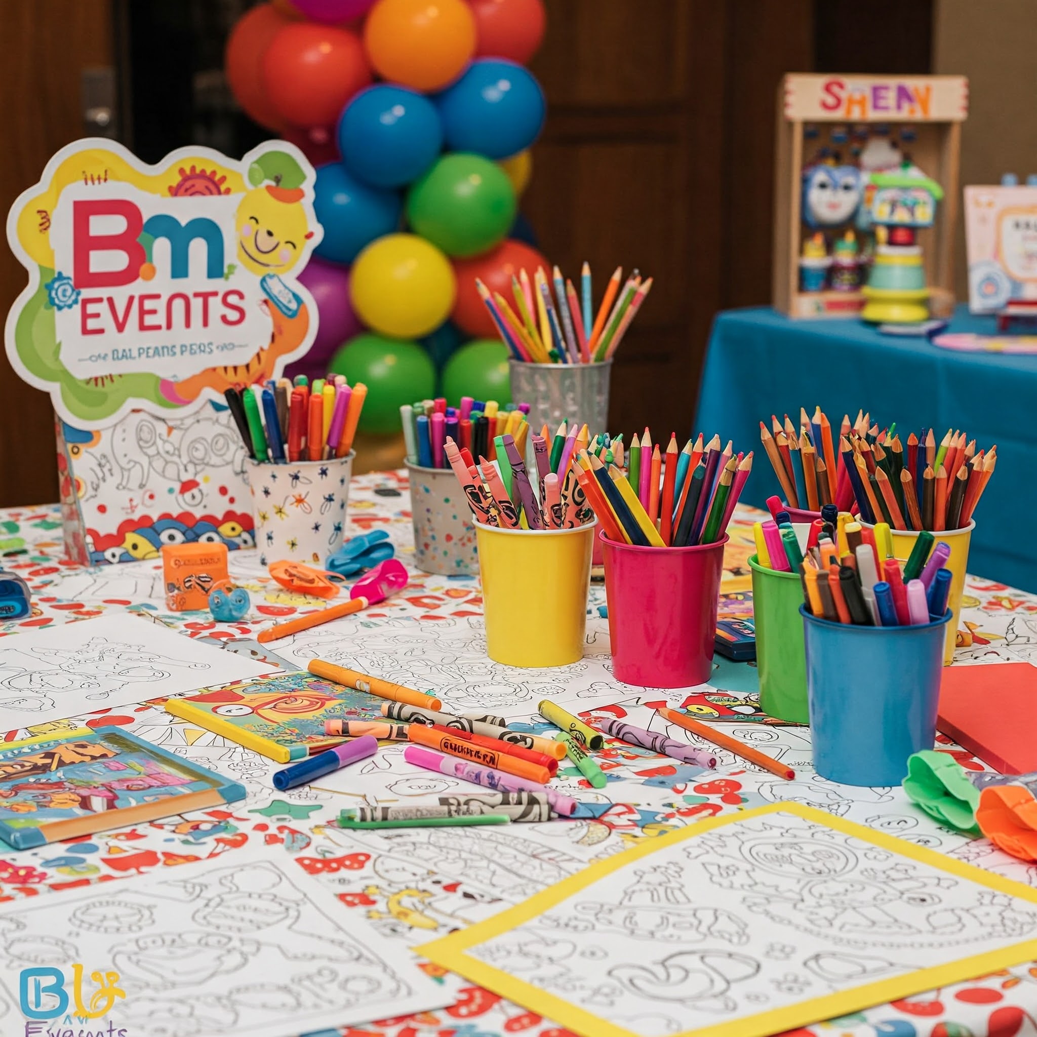 Paper Coloring Activity 