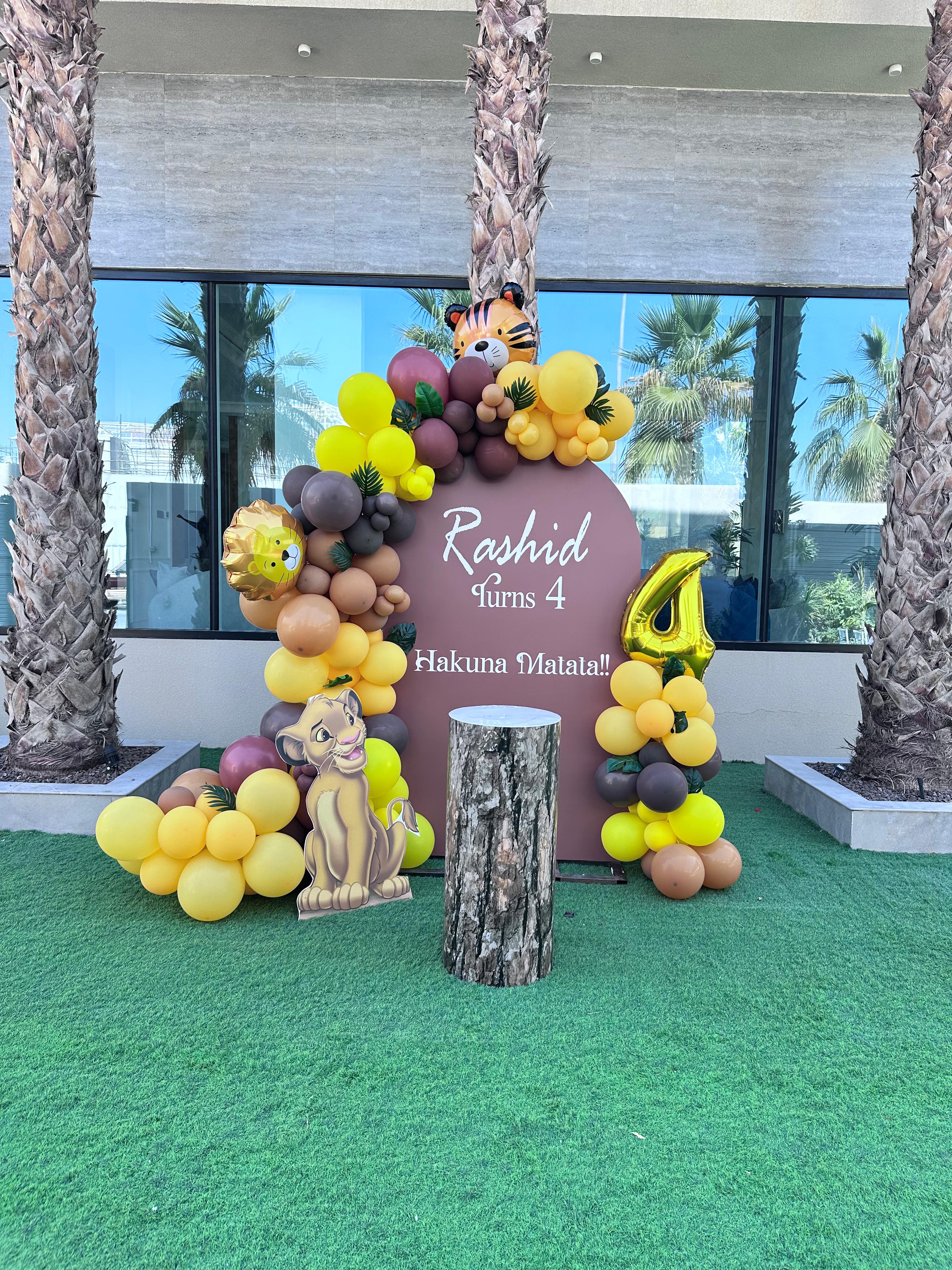 Jungle Theme Birthday Decoration