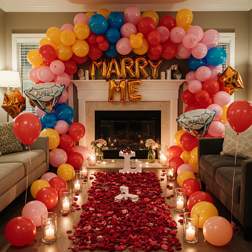 Marry Me Proposal Setup