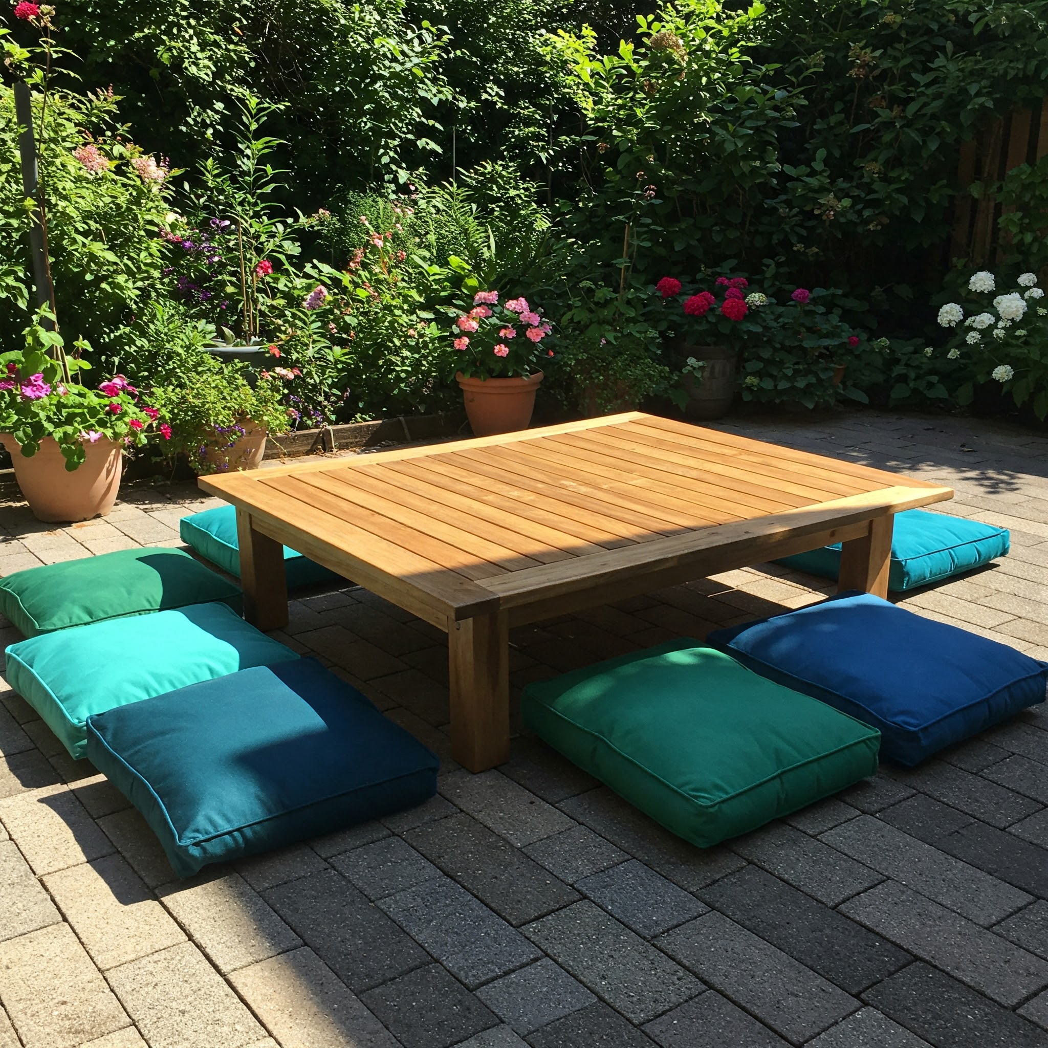 Low Seating Setup 