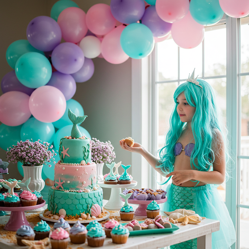 Mermaid Theme Party Decoration