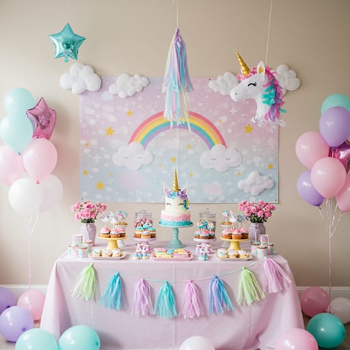 Unicorn Theme Party Decoration