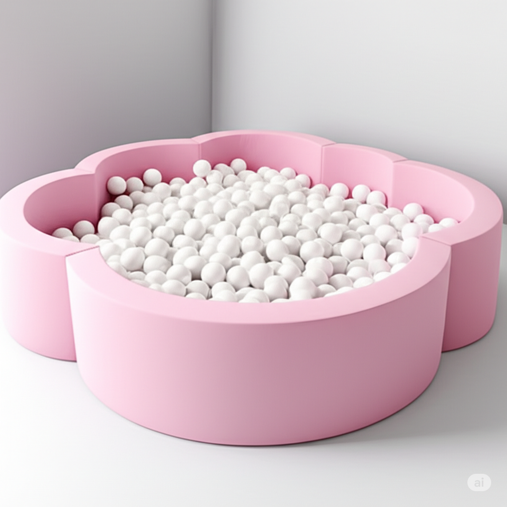 Flower Shape Soft Ball Pit