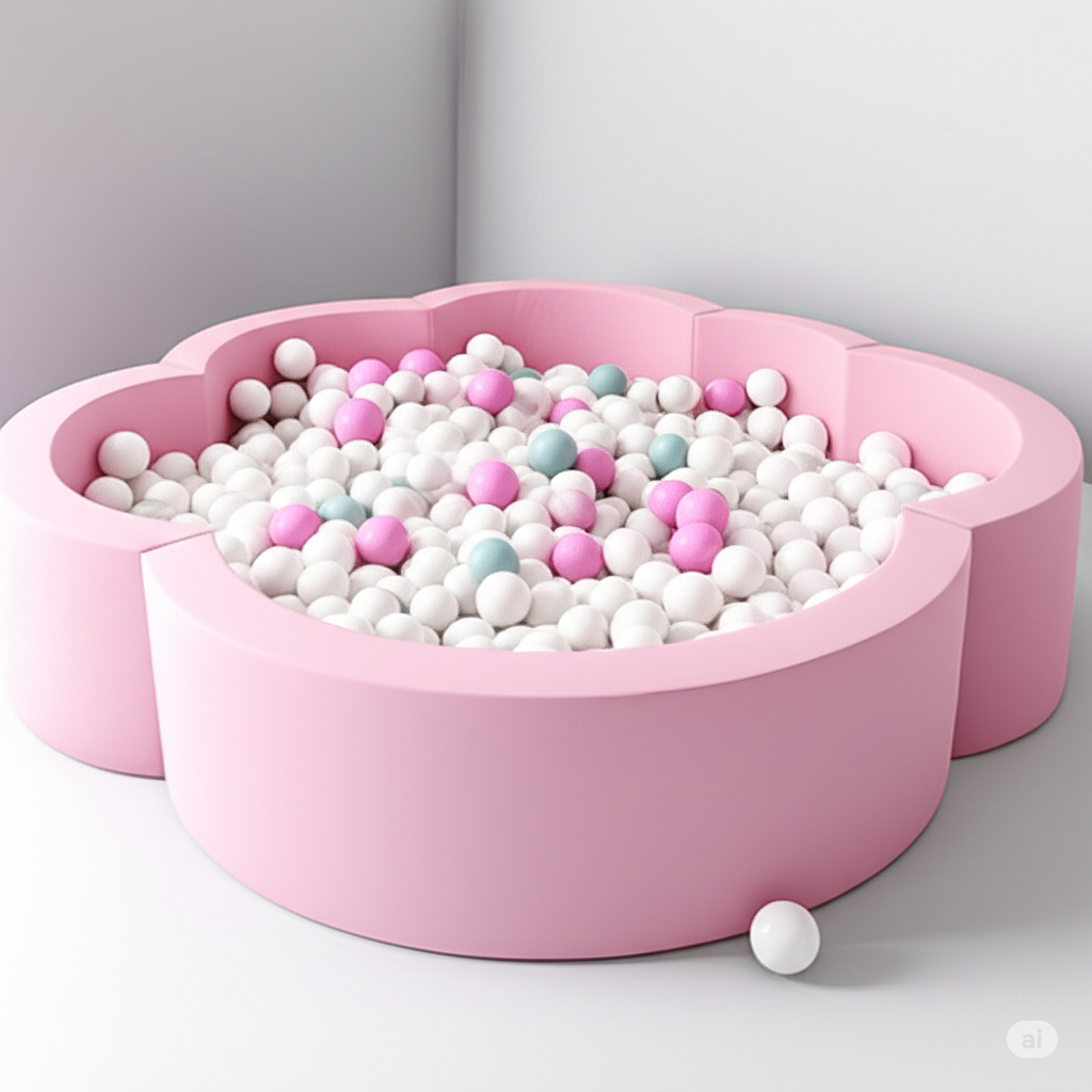 Flower Shape Soft Ball Pit