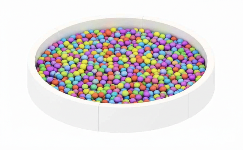 Round Shape Soft Ball Pit