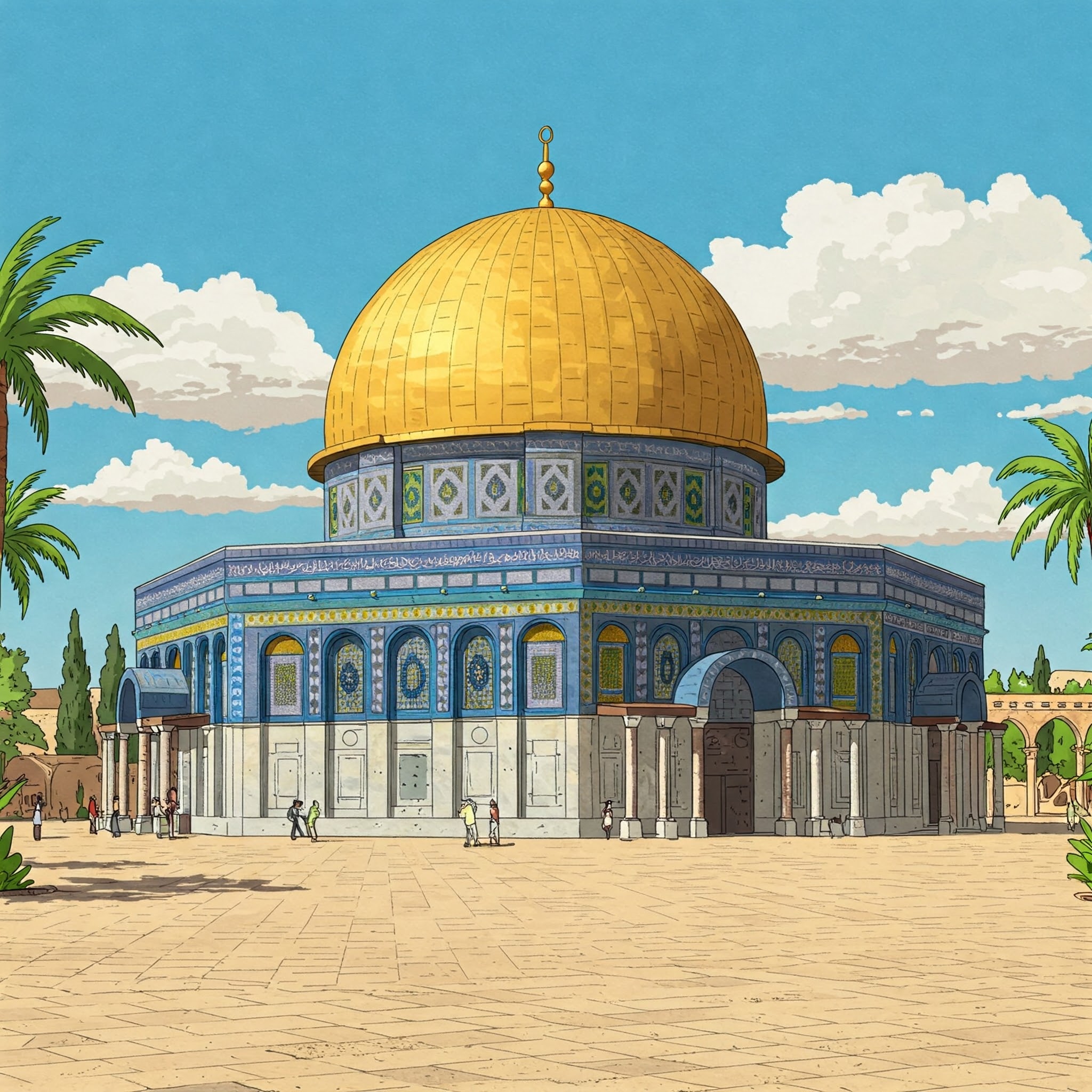 Inflatable Dome Of Rock 