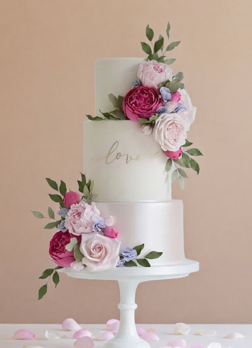 Spring Wedding Cakes