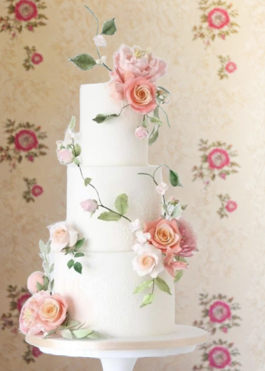 Floral Wedding Cakes
