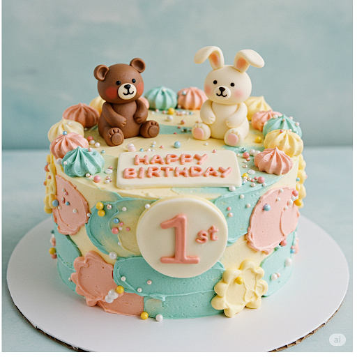 Birthday Cake for One Year Old