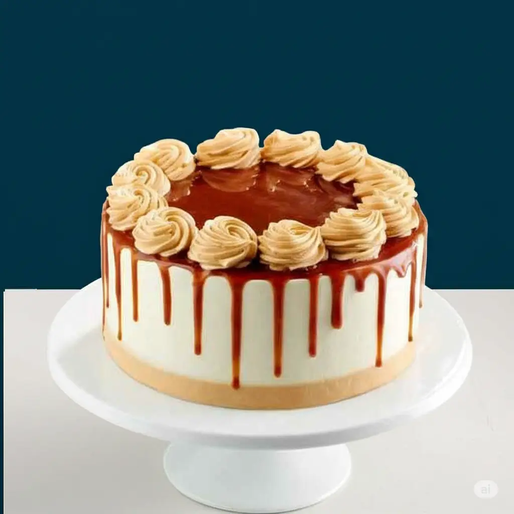 Caramel Butter Cream Cake