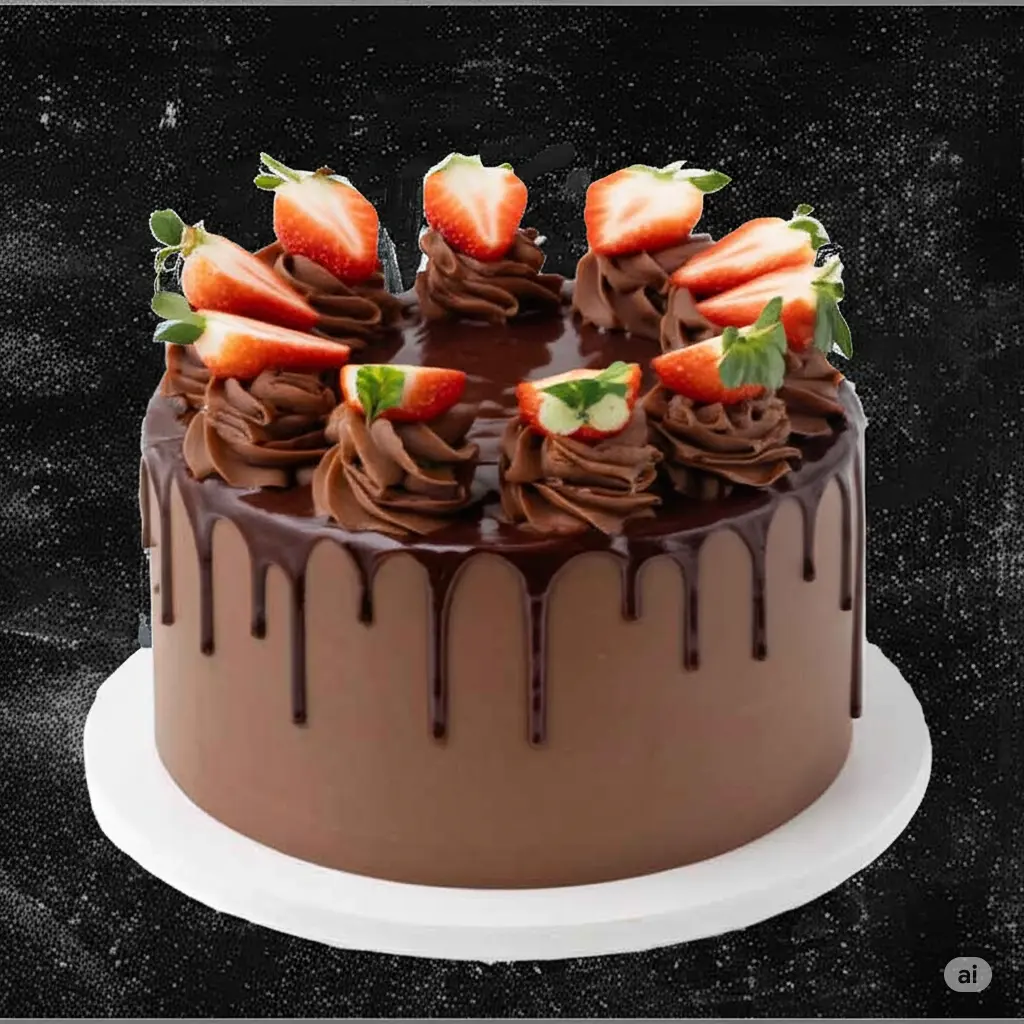 Chocolate Strawberry Cake