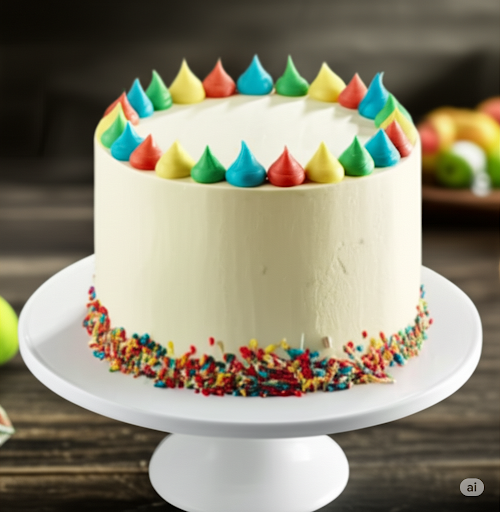 Rainbow Surprise Cake
