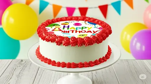 Birthday Printed Cake