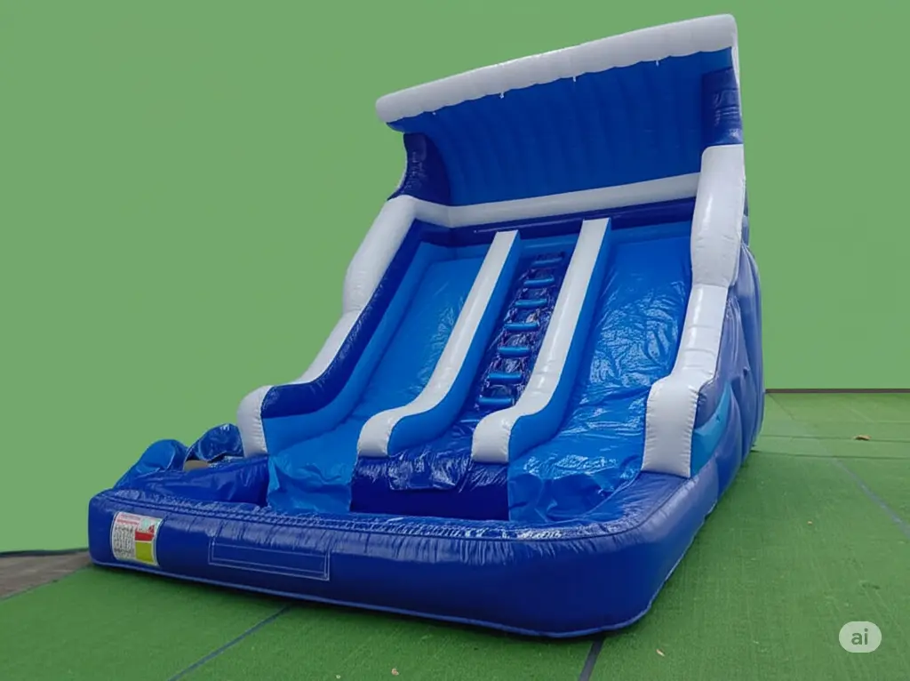 Blue Waves Water Slide