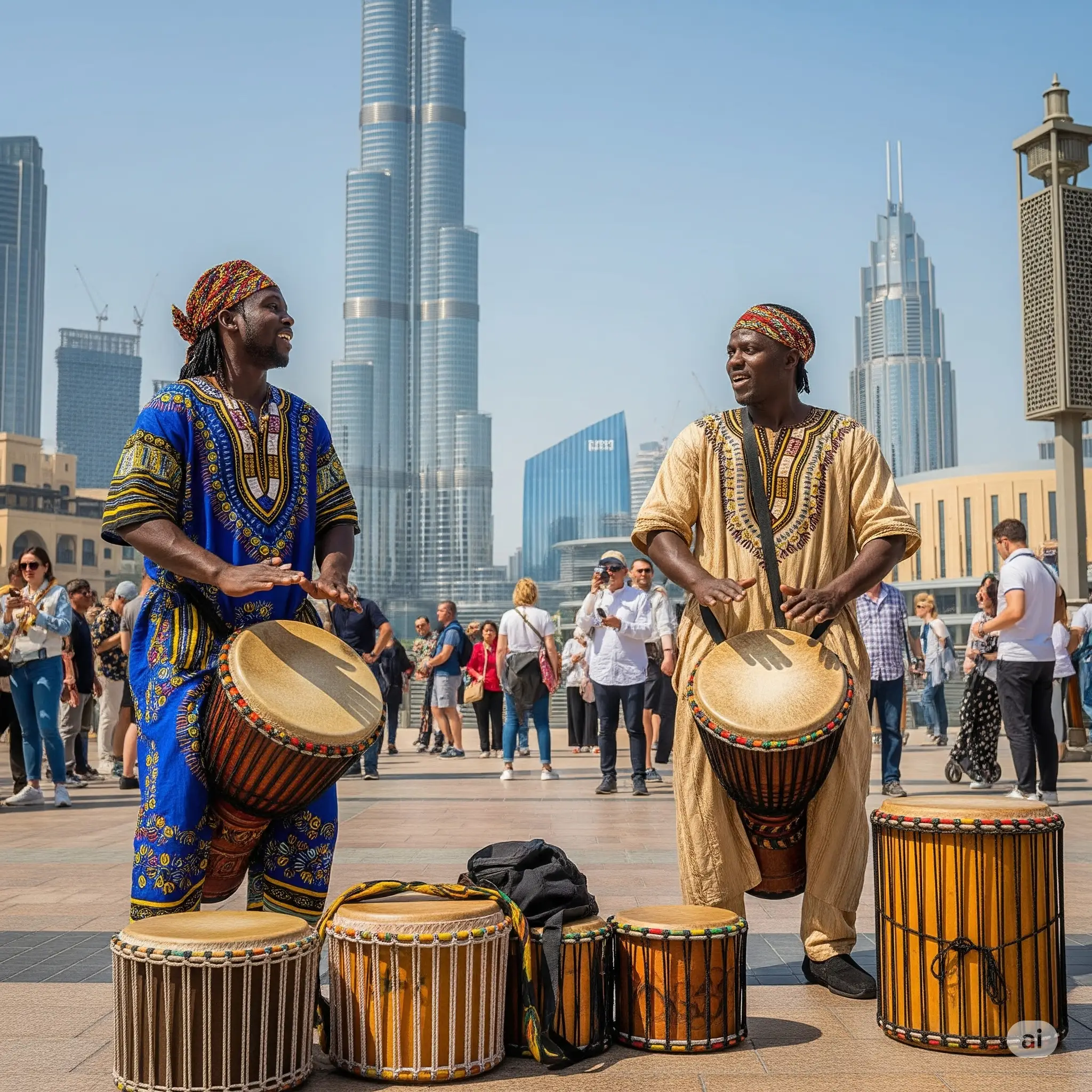 African Drummers In Dubai