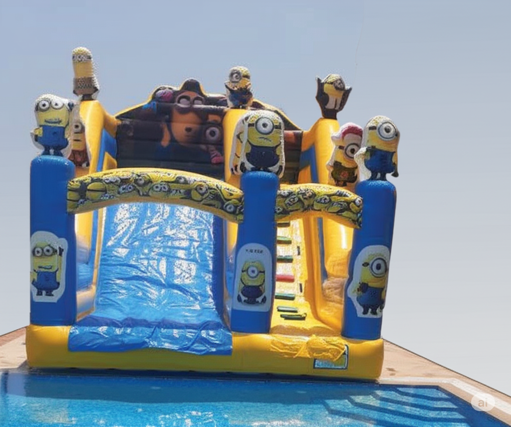 Minion Army water Slide