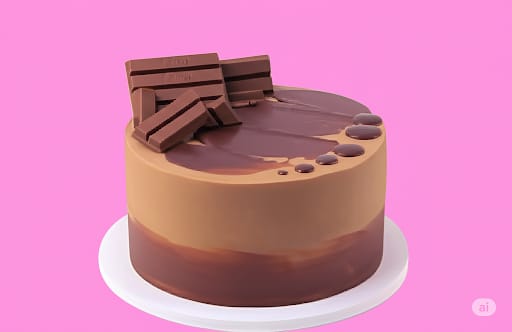 Kit Kat Crunchy Cake