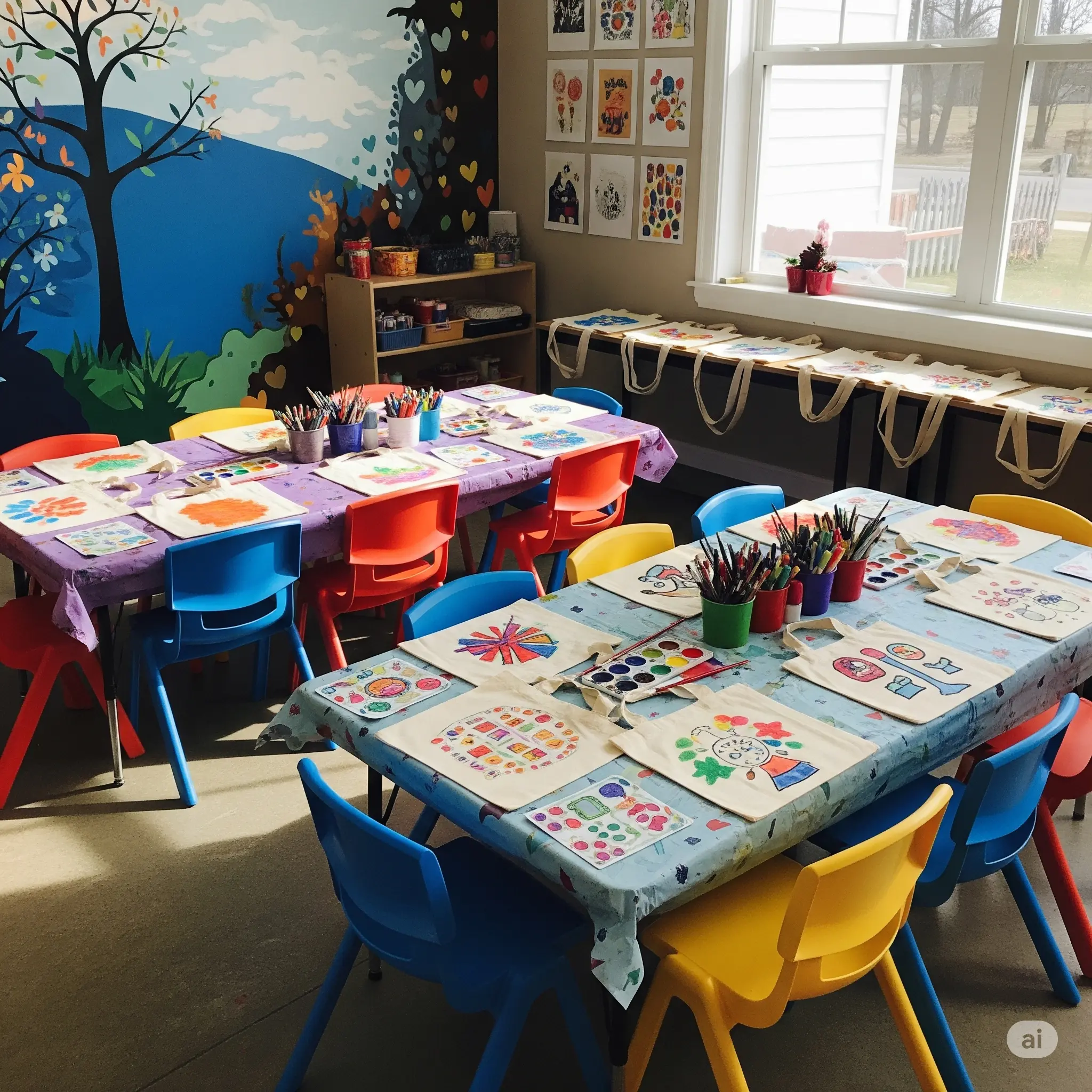 Tote Bag Painting Activity