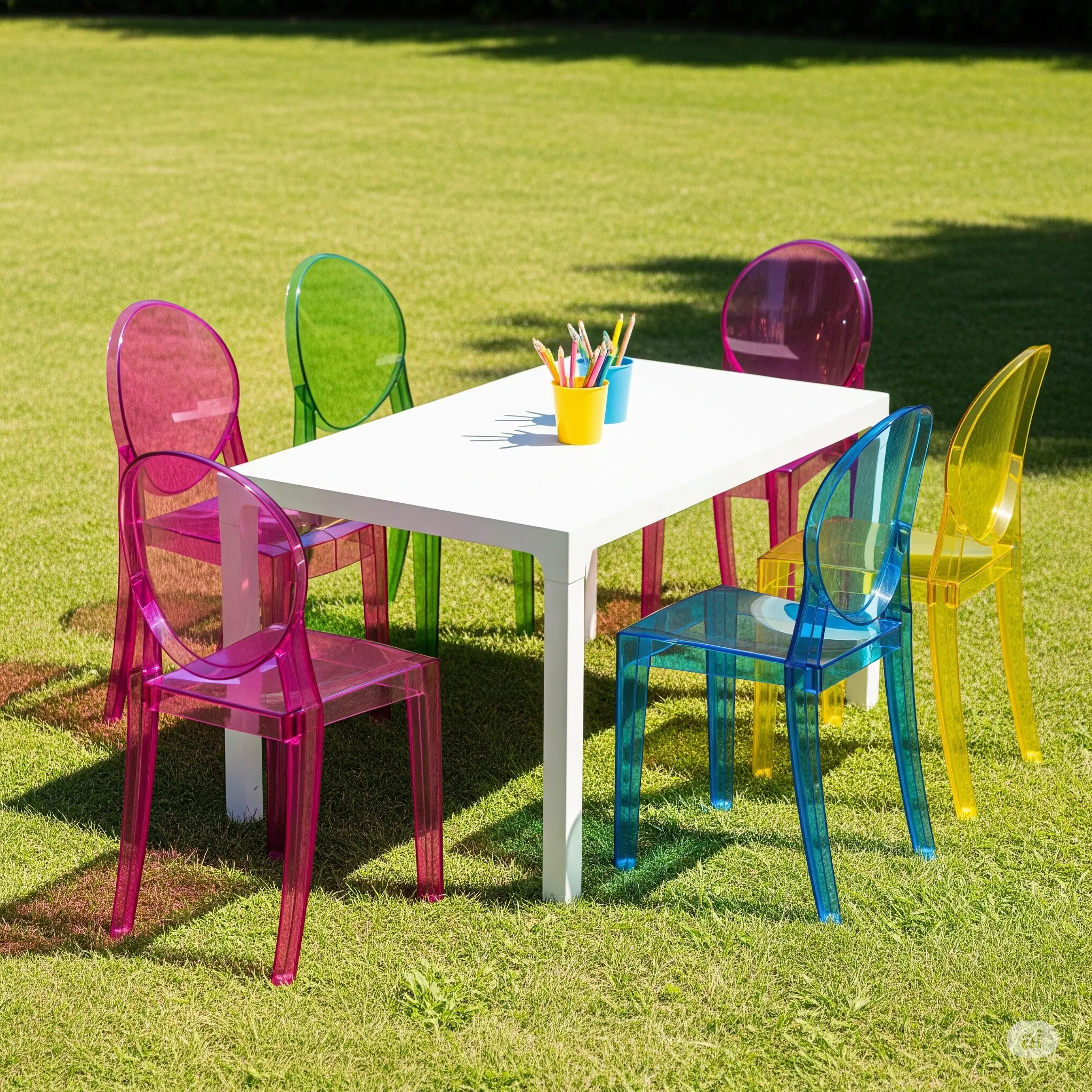 Kid's Acrylic Chairs
