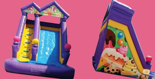 Ice Cream And Candy Water Slide